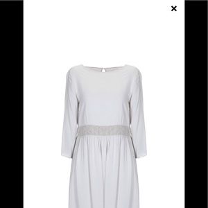 Italian silk like NWT dress size L (46 IT)